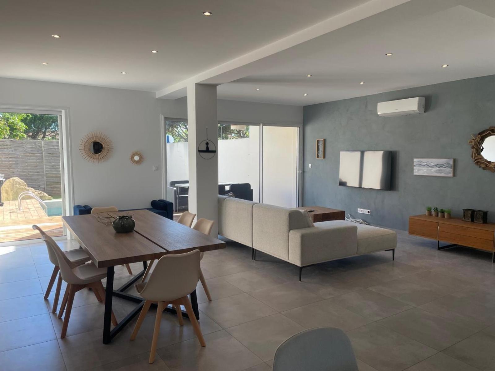 Villa Design Cap Dagde Piscine Et Plage Le Grau-dʼAgde Eksteriør bilde