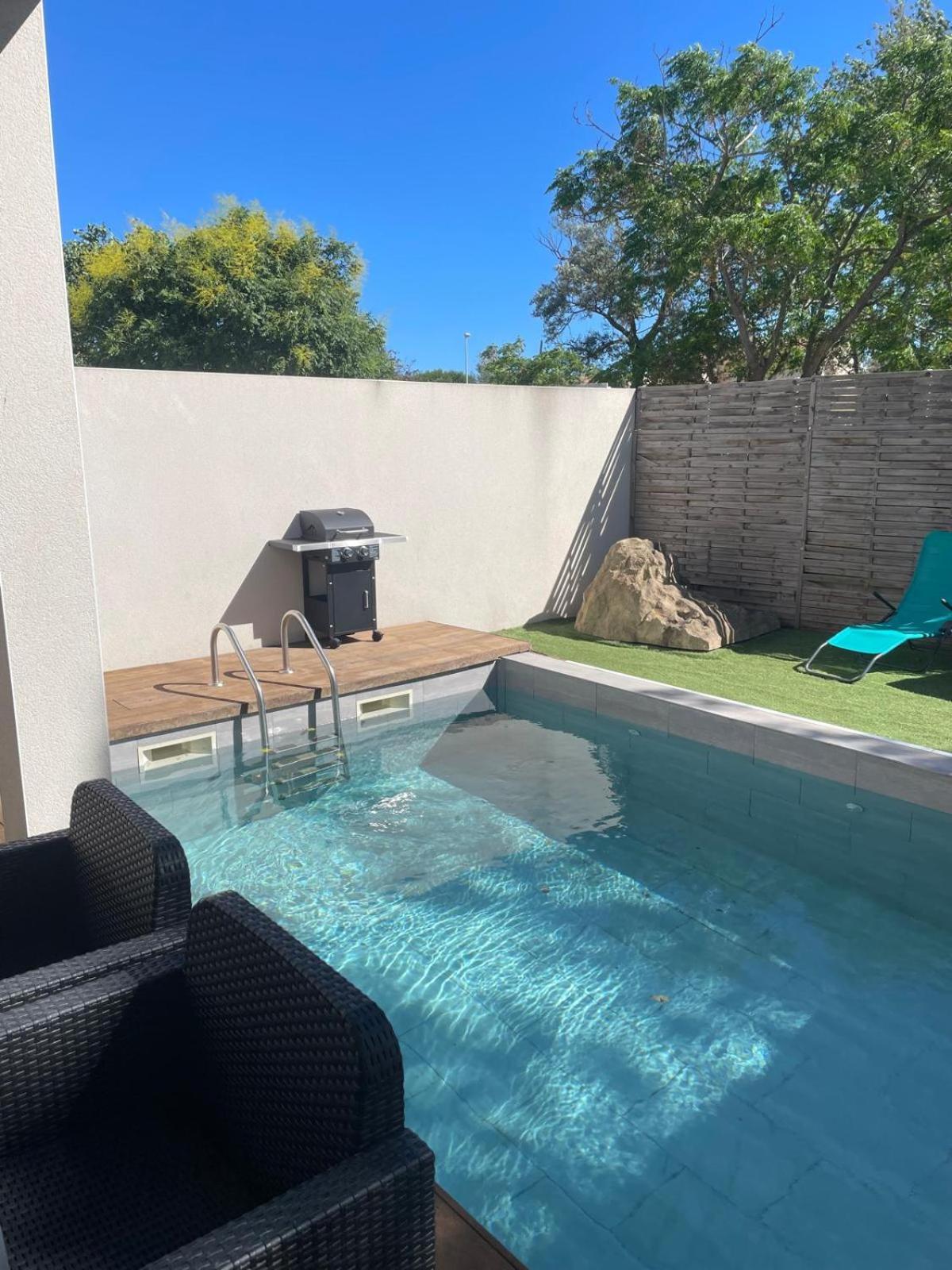 Villa Design Cap Dagde Piscine Et Plage Le Grau-dʼAgde Eksteriør bilde