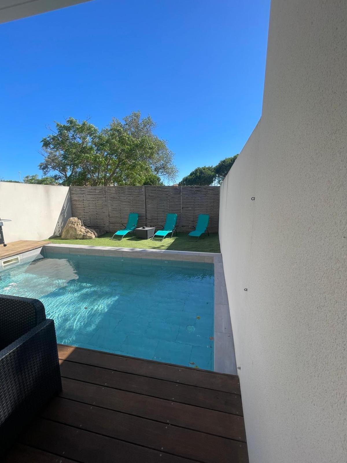 Villa Design Cap Dagde Piscine Et Plage Le Grau-dʼAgde Eksteriør bilde