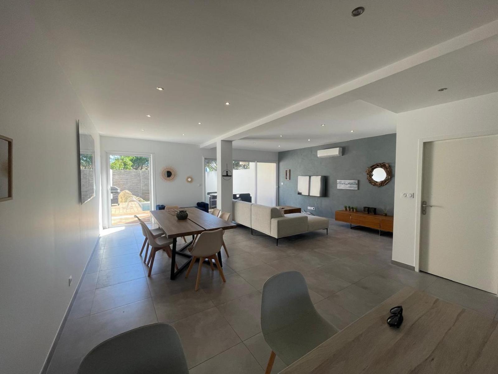 Villa Design Cap Dagde Piscine Et Plage Le Grau-dʼAgde Eksteriør bilde