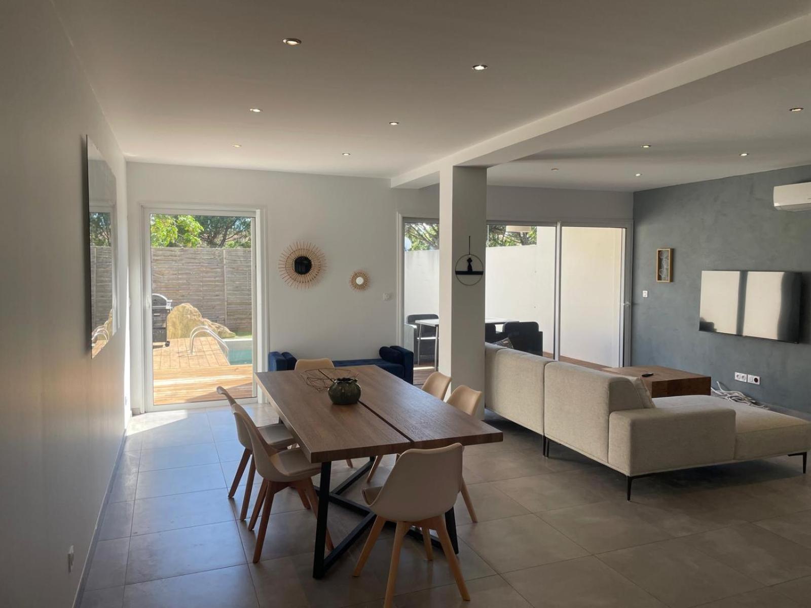 Villa Design Cap Dagde Piscine Et Plage Le Grau-dʼAgde Eksteriør bilde
